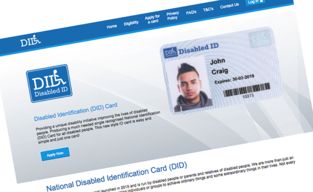 Disabled ID Card website